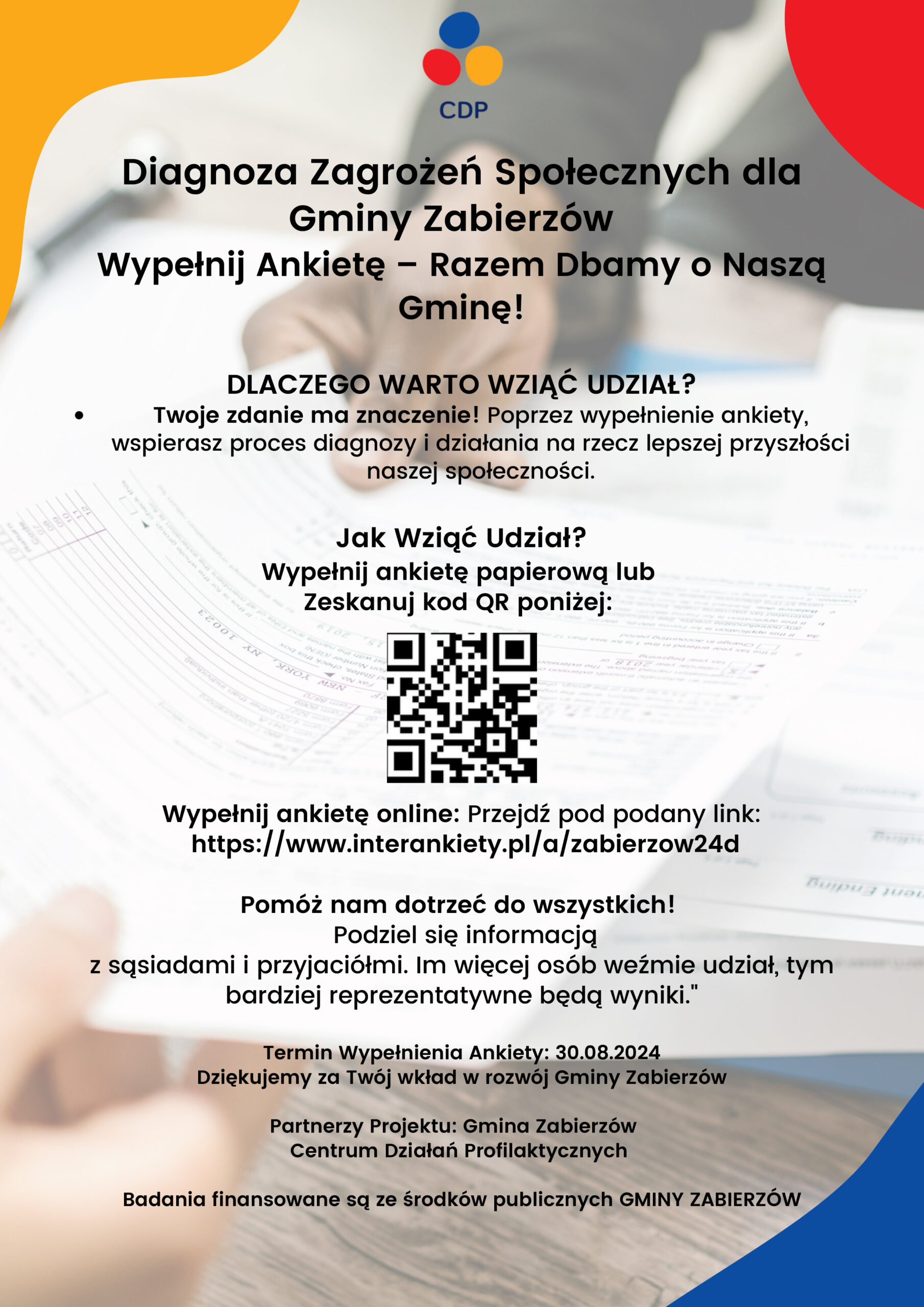 Plakat diagnozy – Zabierzów